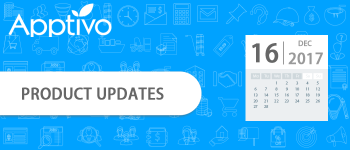 Apptivo Release Updates December116,2017