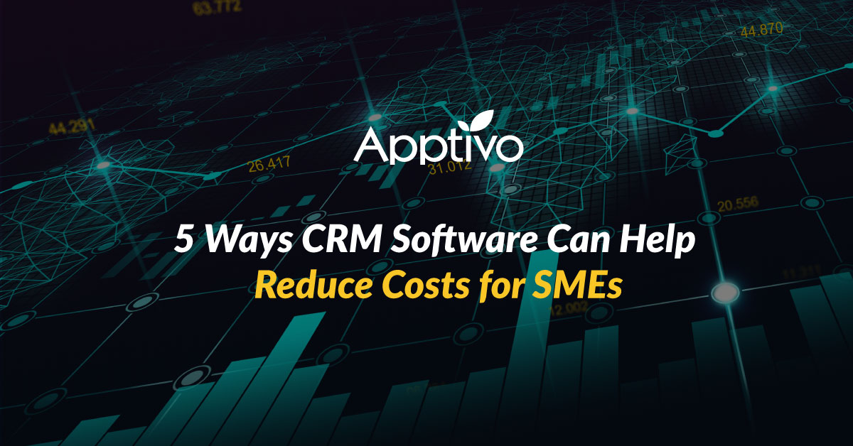 CRM Software reduce costs for SMEs